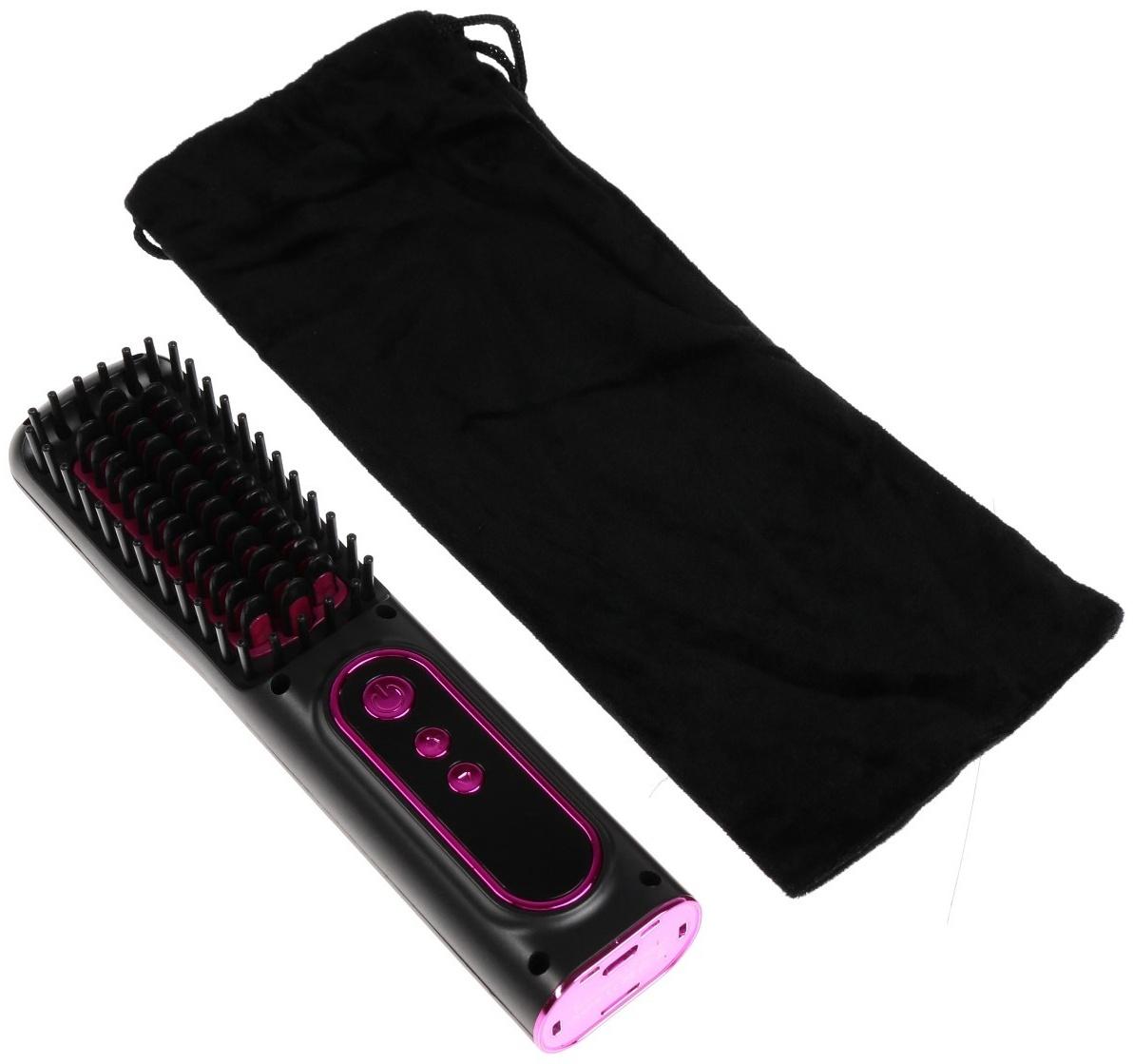 Расческа Luazon LR-03, электрическая, 45 Вт, беспроводная, регулировка t