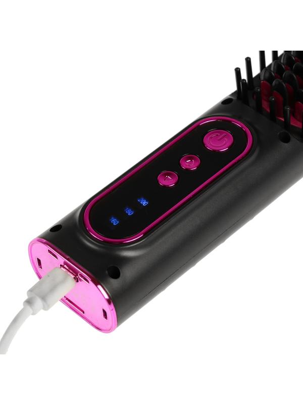 Расческа Luazon LR-03, электрическая, 45 Вт, беспроводная, регулировка t