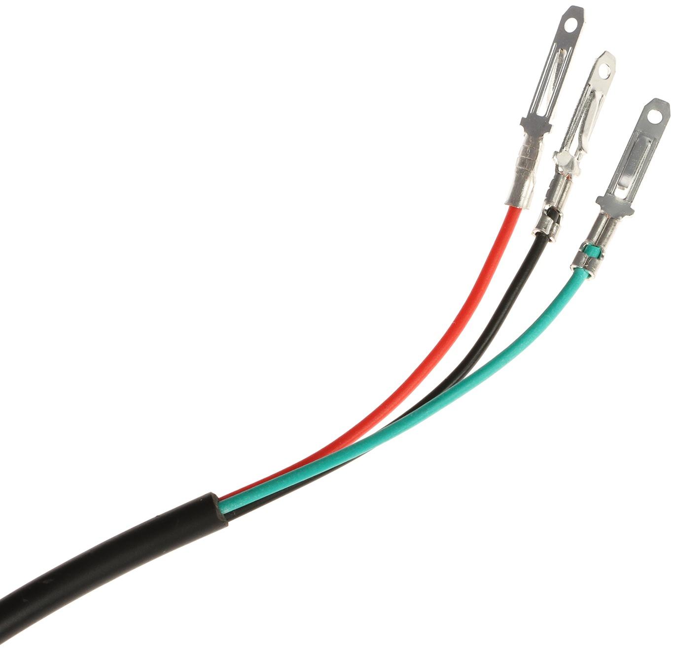 Клавишный переключатель на руль мото, 3 режима, провод 30 см