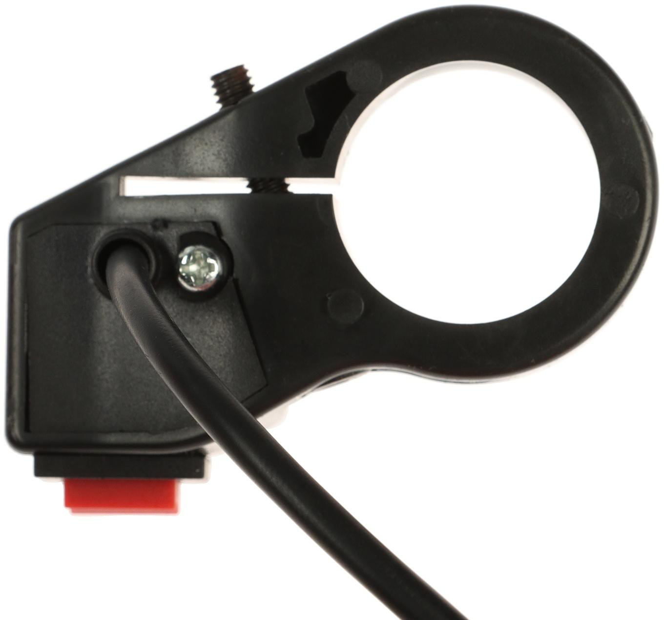 Клавишный переключатель на руль мото, 3 режима, провод 30 см