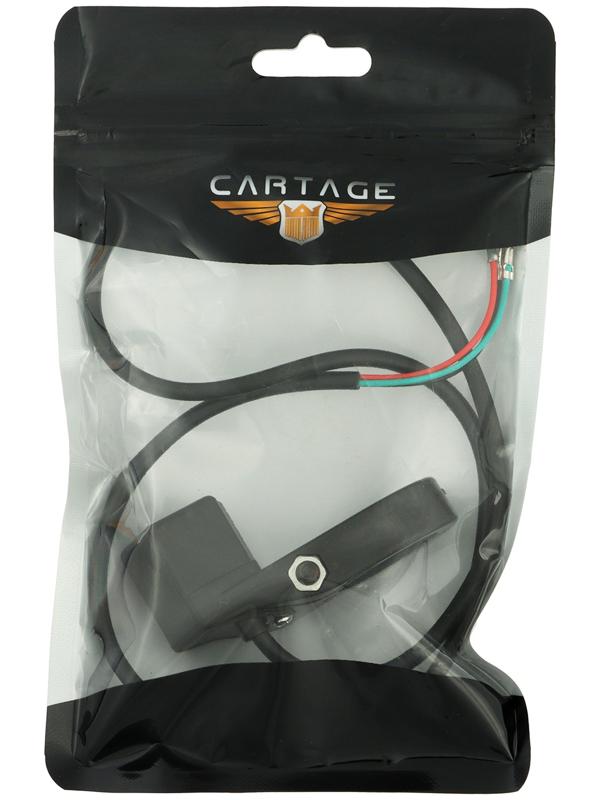 Клавишный переключатель на руль мото, 3 режима, провод 30 см