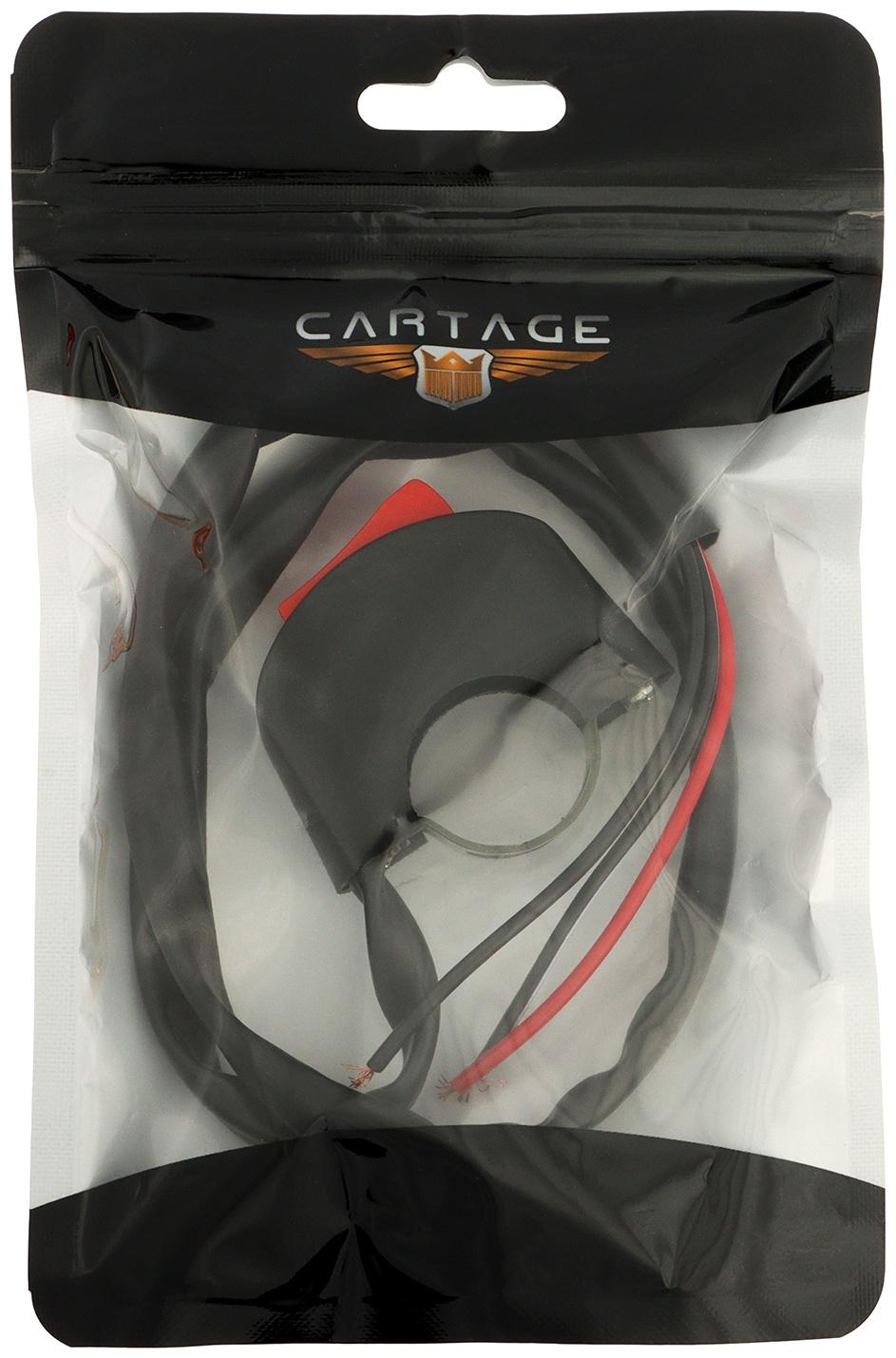 Клавишный переключатель на руль мото, 3 режима, провод 30 см