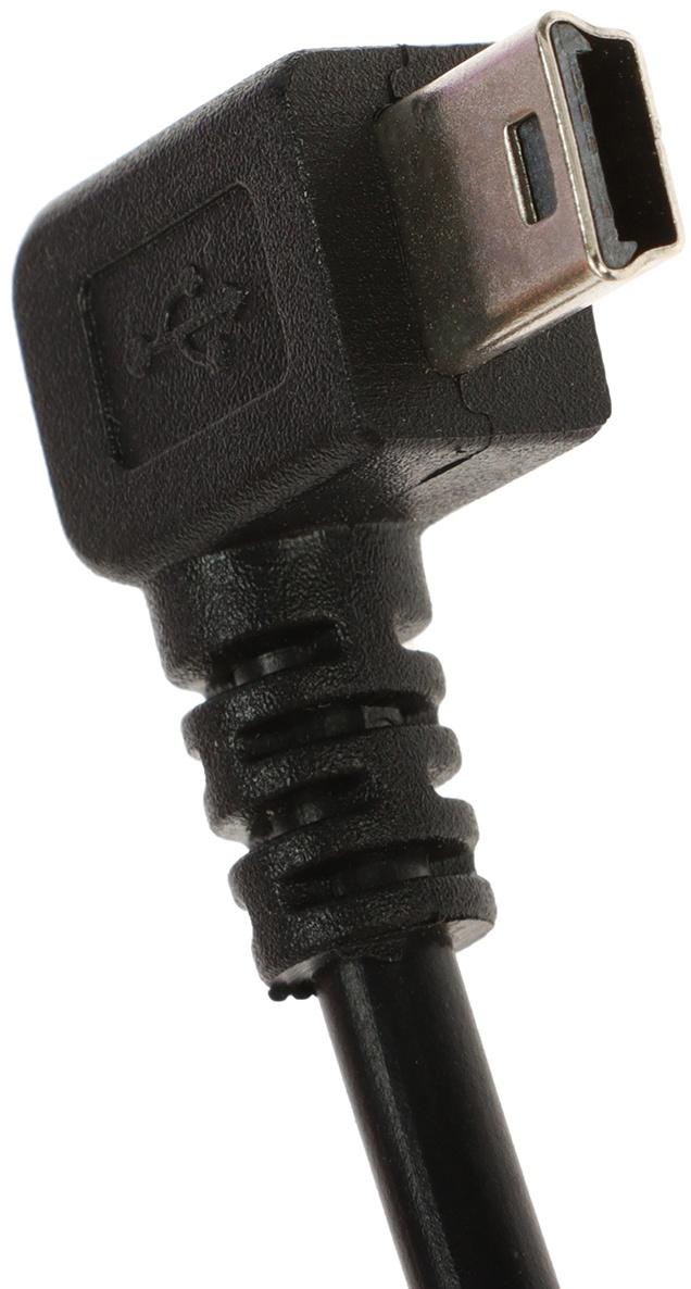 Зарядное устройство правый Mini USB, c 2USB 3.4 А, 5 В, провод 3,5 м