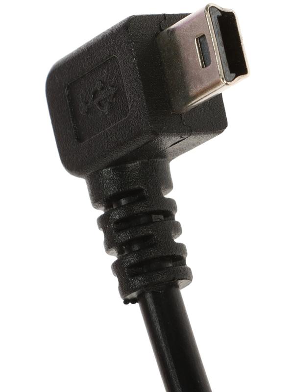 Зарядное устройство правый Mini USB, c 2USB 3.4 А, 5 В, провод 3,5 м