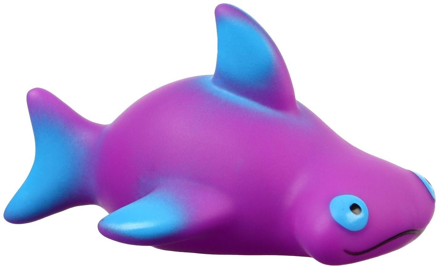 Набор игрушек для ванны «Море», с пищалкой, 6 шт, Крошка Я