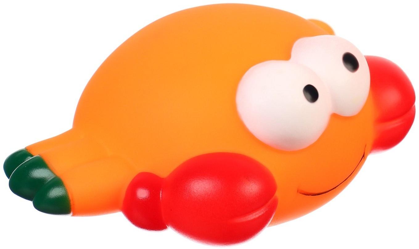 Набор игрушек для ванны «Море», с пищалкой, 6 шт, Крошка Я