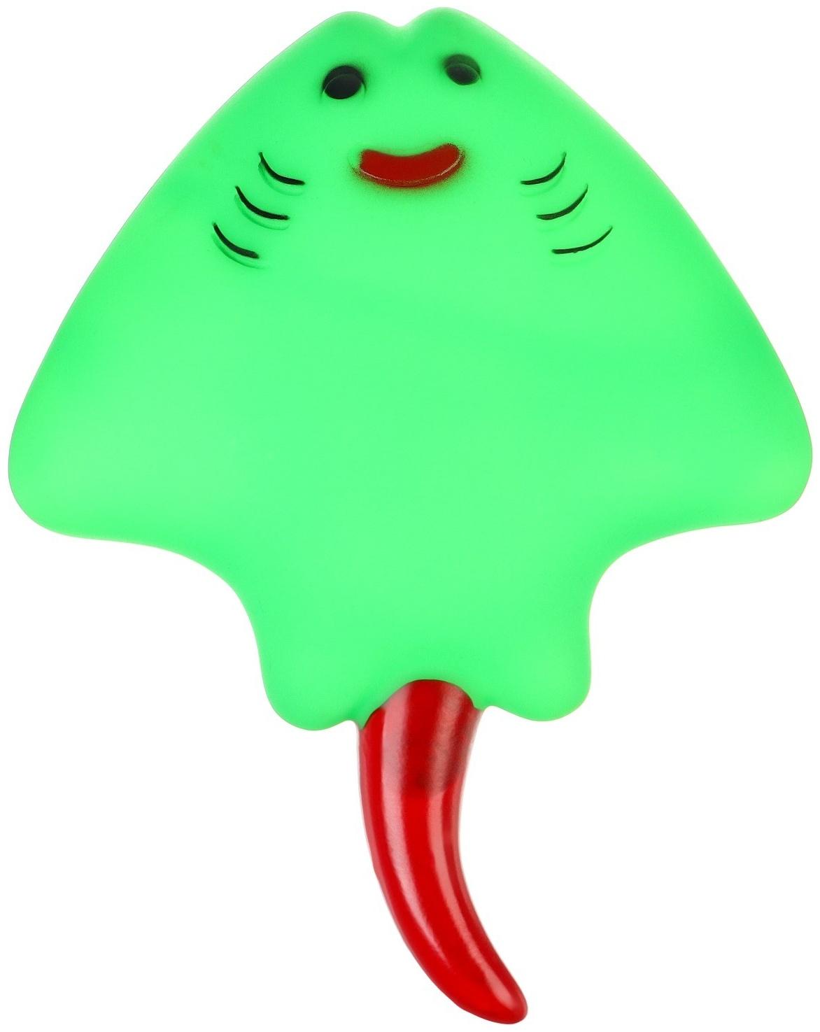 Набор игрушек для ванны «Море», с пищалкой, 6 шт, Крошка Я