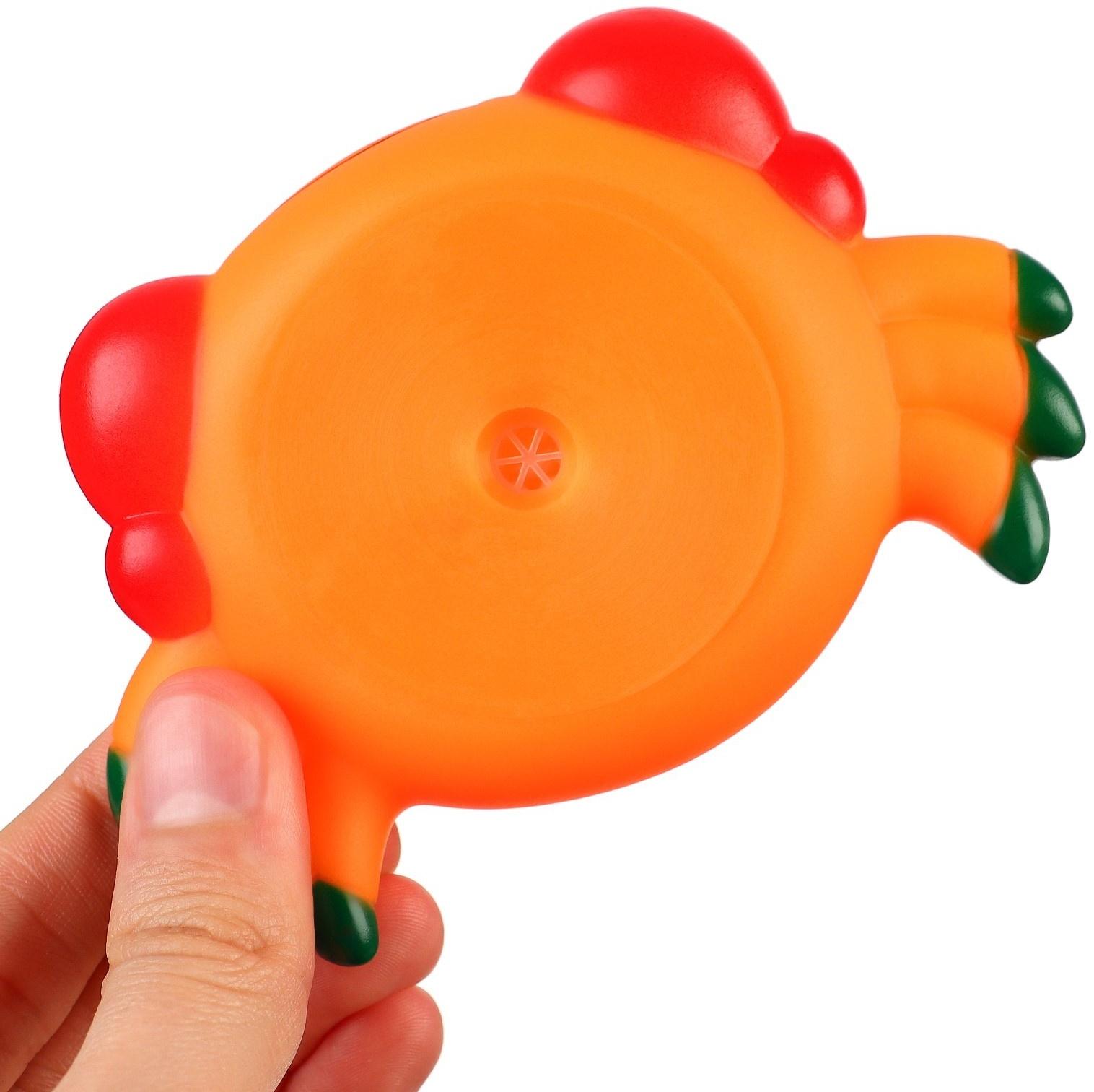 Набор игрушек для ванны «Море», с пищалкой, 6 шт, Крошка Я