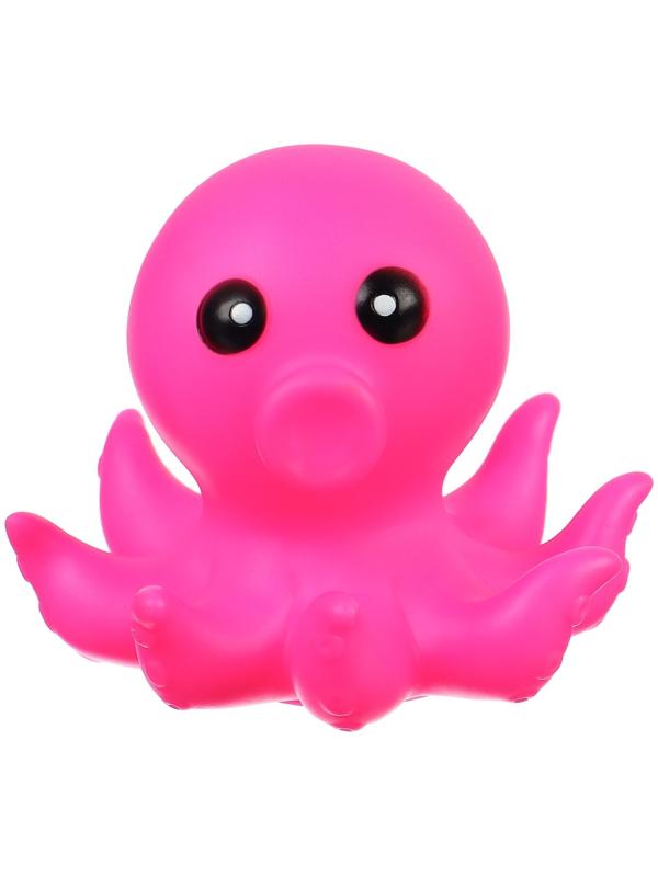 Набор игрушек для ванны «Море», с пищалкой, 6 шт, Крошка Я