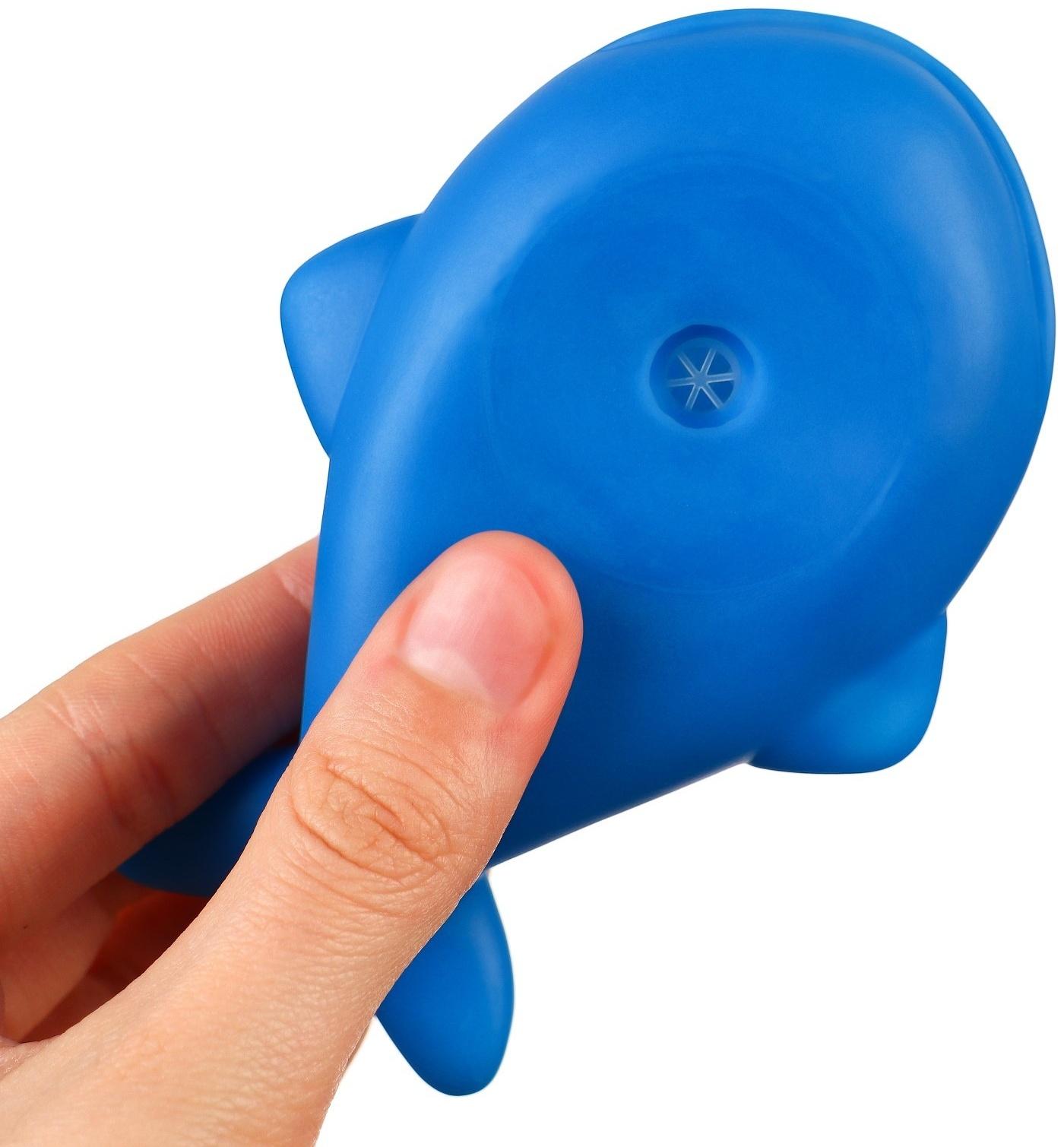 Набор игрушек для ванны «Мир моря», с пищалкой, 6 шт, Крошка Я