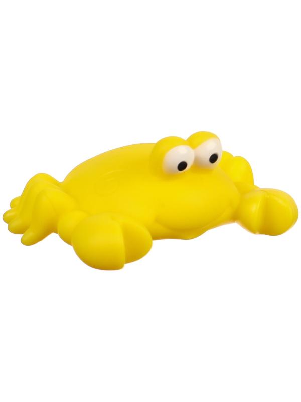 Набор игрушек для ванны «Мир моря», с пищалкой, 6 шт, Крошка Я