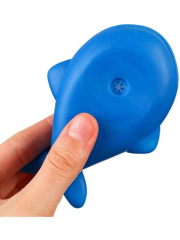 Набор игрушек для ванны «Мир моря», с пищалкой, 6 шт, Крошка Я