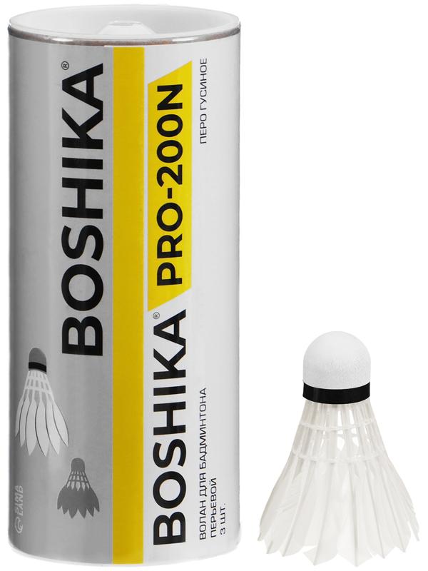 Волан BOSHIKA 200N, 3 шт., перо