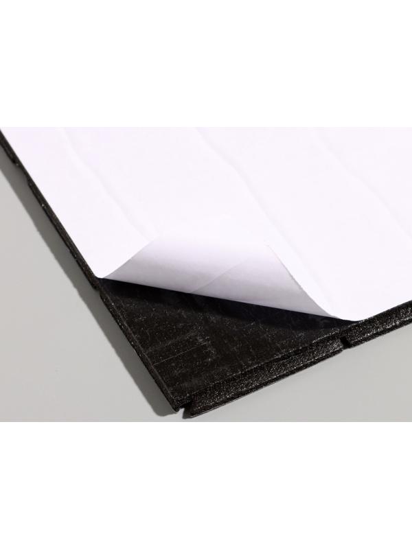 Панель самоклеящаяся 30*30см мягкая, треугольники синие