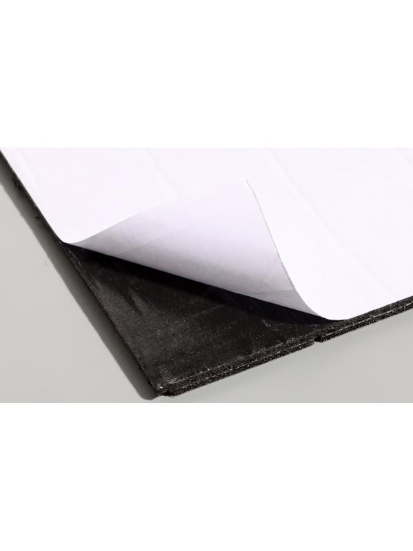 Панель самоклеящаяся 30*30см мягкая, треугольники коричневые