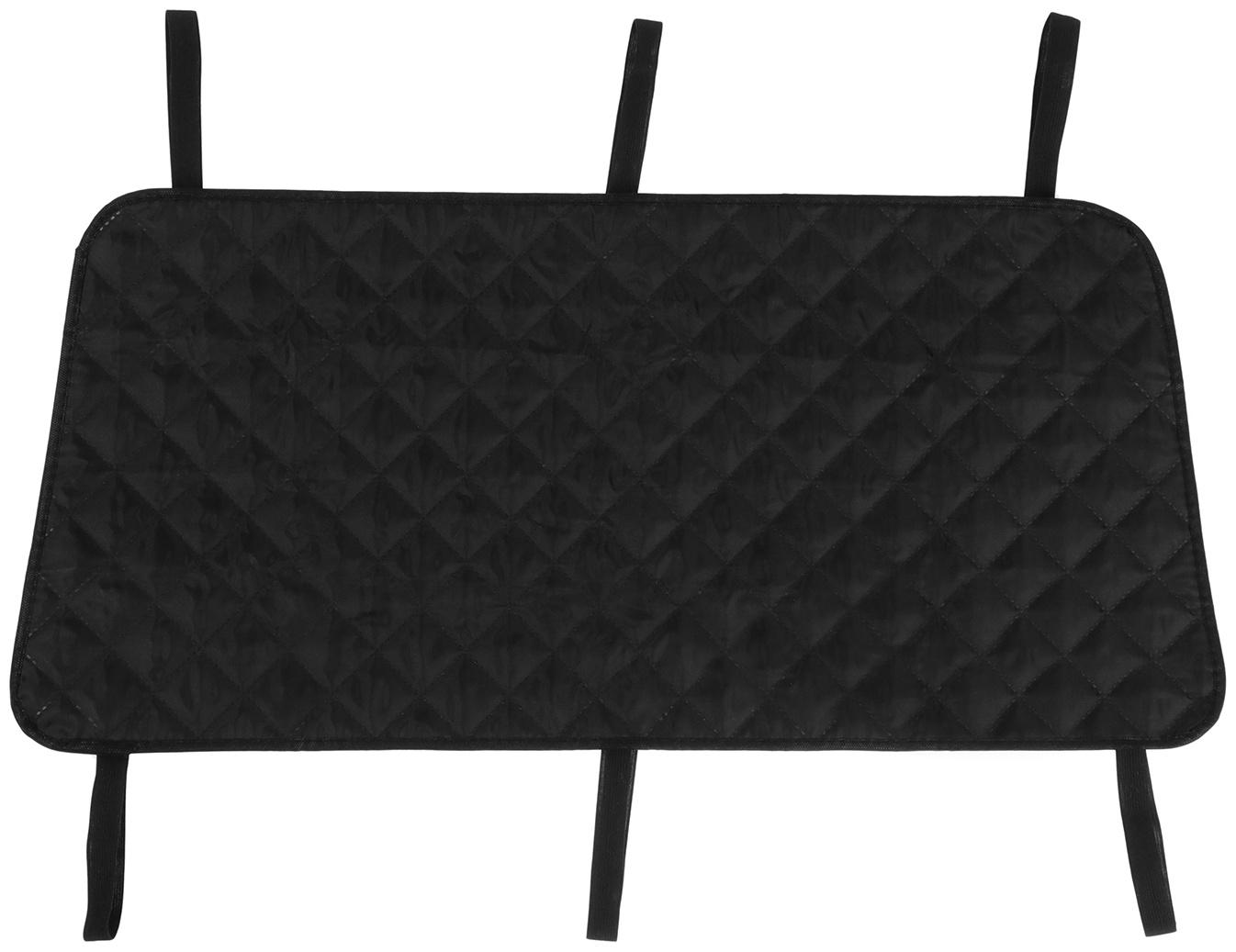 Защита на решетку радиатора 80 х 70 х 35 см, оксфорд стеганый, черный