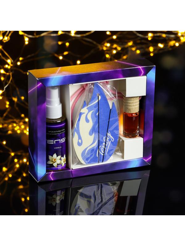 Набор ароматизаторов для авто Tensy Lady, МХ-04, спрей, бутылочка, картон