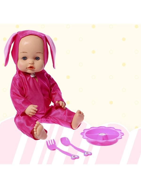Пупс функциональный «Мой малыш» с аксессуарами, пьёт, писает, МИКС