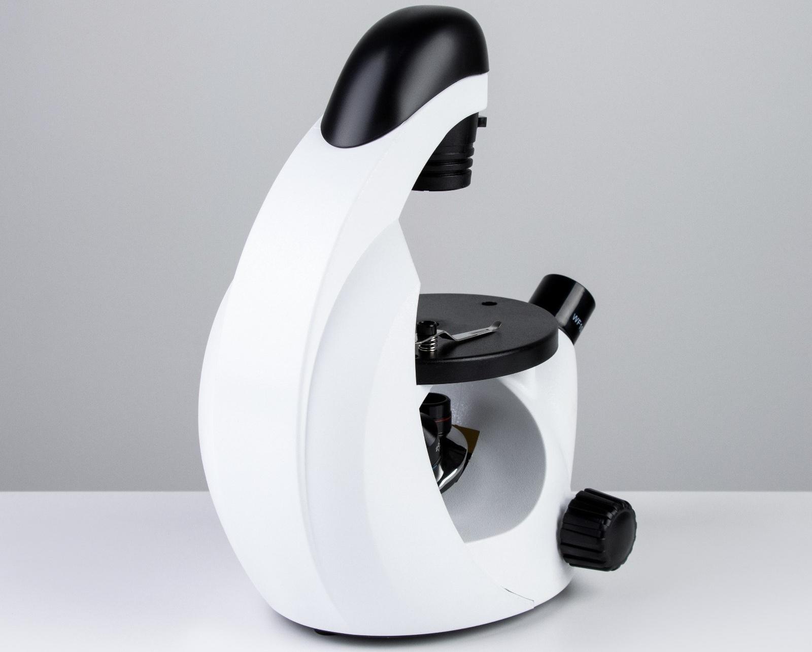 Микроскоп лабораторный кратность 80,200,400, подсветка