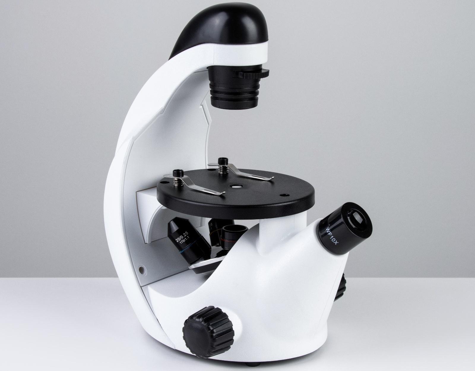 Микроскоп лабораторный кратность 80,200,400, подсветка