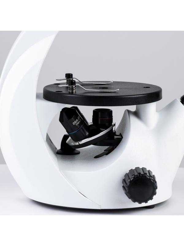 Микроскоп лабораторный кратность 80,200,400, подсветка