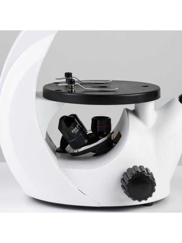 Микроскоп лабораторный кратность 80,200,400, подсветка