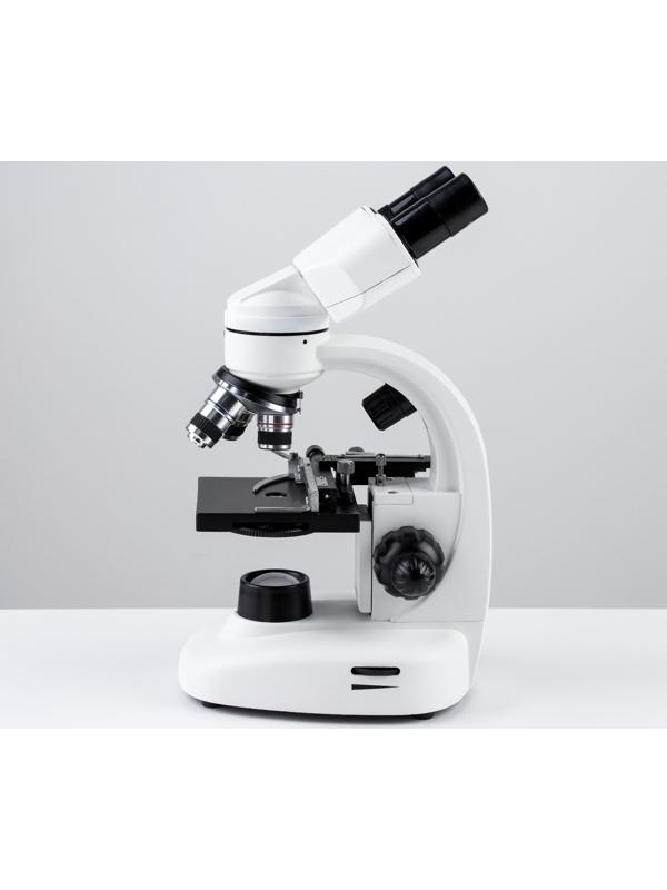 Микроскоп лабораторный кратность 40,100,400, подсветка