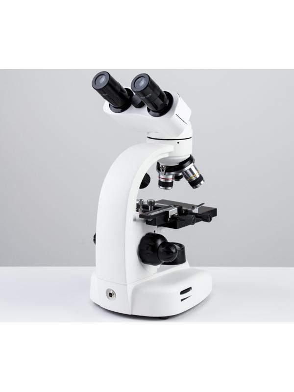 Микроскоп лабораторный кратность 40,100,400, подсветка