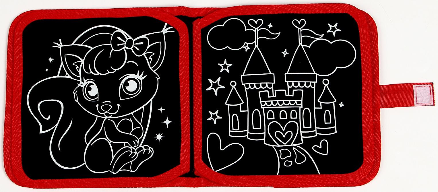 Книга раскраска многоразовая «Сказочный единорог»