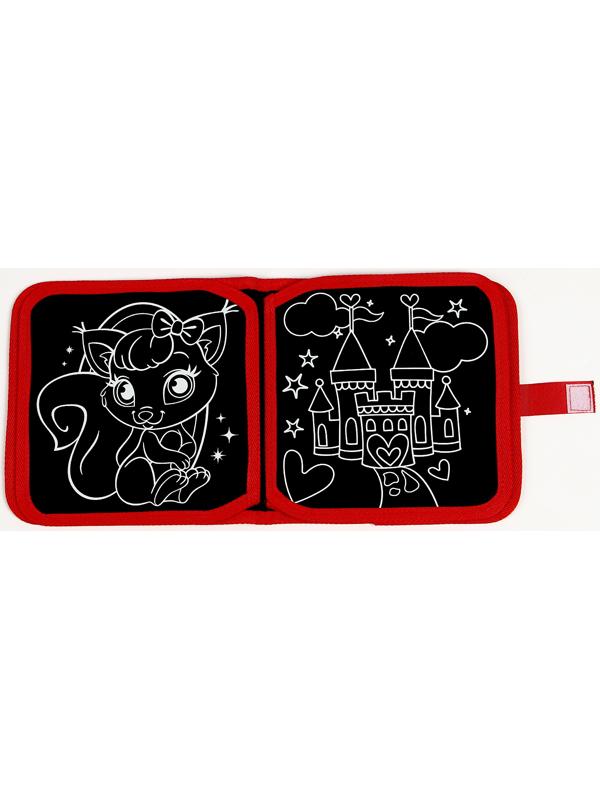 Книга раскраска многоразовая «Сказочный единорог»