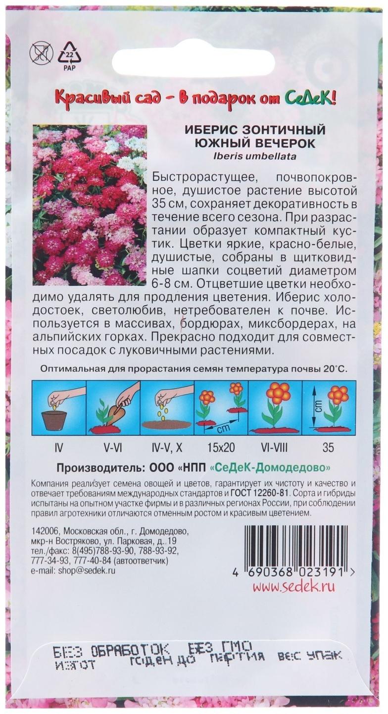 Семена цветов Иберис 