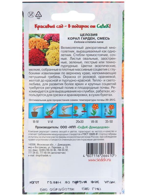 Семена цветов Целозия 