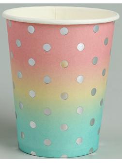 Стаканы бумажные «Летние краски», 6 шт