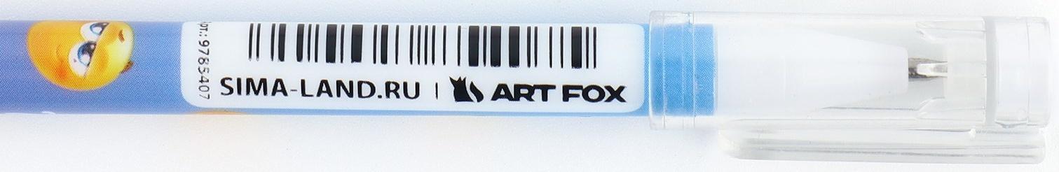 Ручка пластик шариковая, синяя паста, 0,5 мм «Улыбайся»