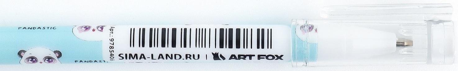 Ручка пластик шариковая, синяя паста, 0,5 мм «Пандастик»