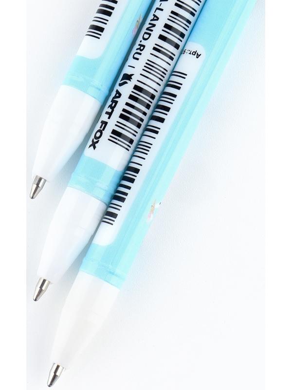 Ручка пластик шариковая, синяя паста, 0,5 мм «Далматинцы»