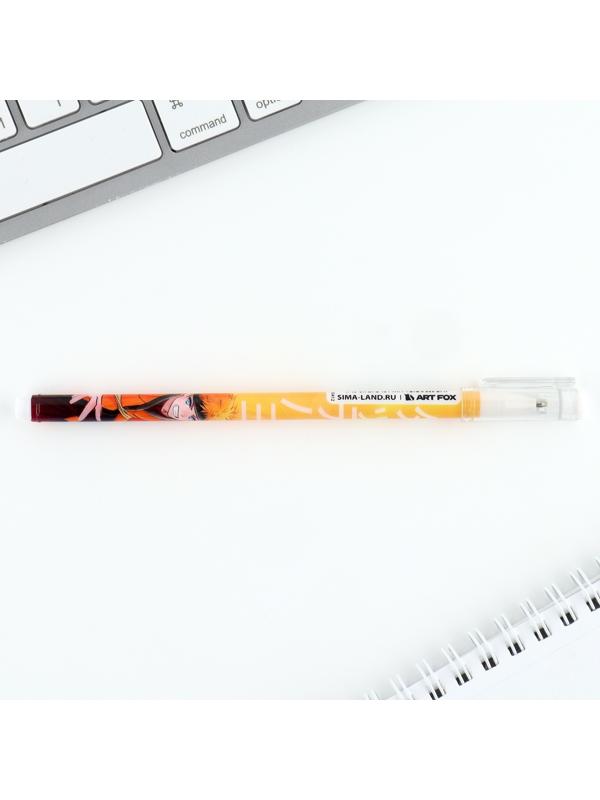 Ручка пластик шариковая, синяя паста, 0,5 мм «Удар ярости»