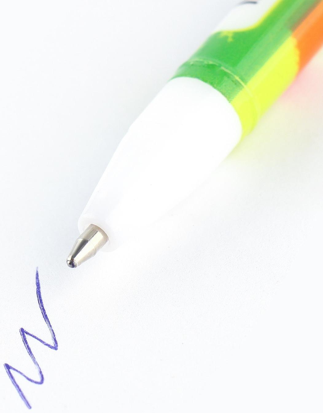 Ручка пластик шариковая, синяя паста, 0,5 мм «Кеды»