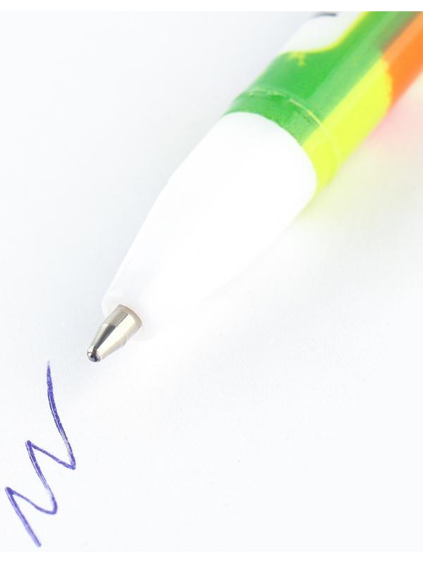 Ручка пластик шариковая, синяя паста, 0,5 мм «Кеды»