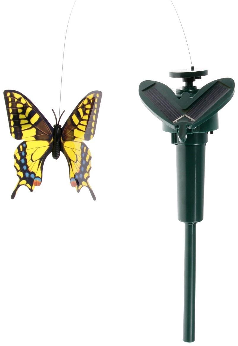 Отпугиватель птиц и других животных Luazon LRI-32, от солнечной батареи, зеленый