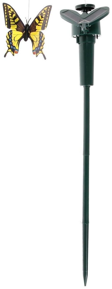 Отпугиватель птиц и других животных Luazon LRI-32, от солнечной батареи, зеленый