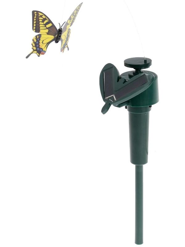 Отпугиватель птиц и других животных Luazon LRI-32, от солнечной батареи, зеленый