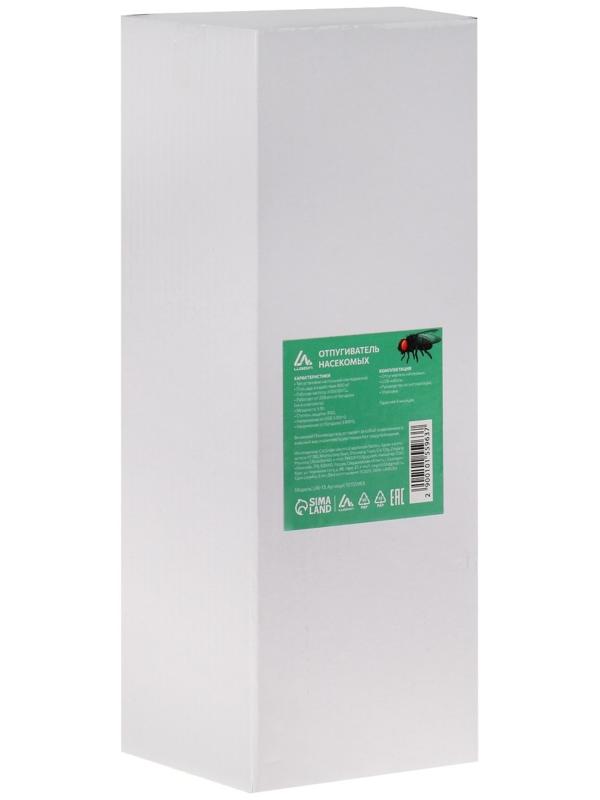 Отпугиватель насекомых Luazon LRI-13, настольный/подвесной, от батареек и USB, черный