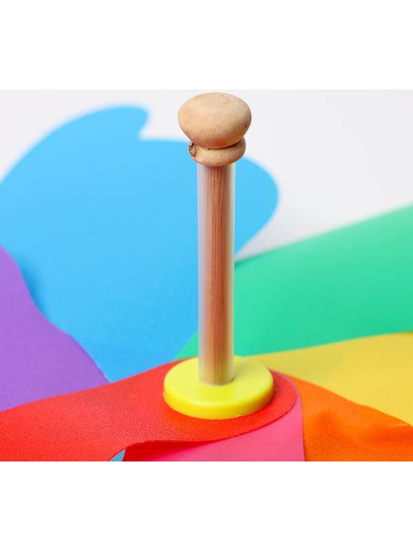 Ветерок «Ураган» на деревянной палочке