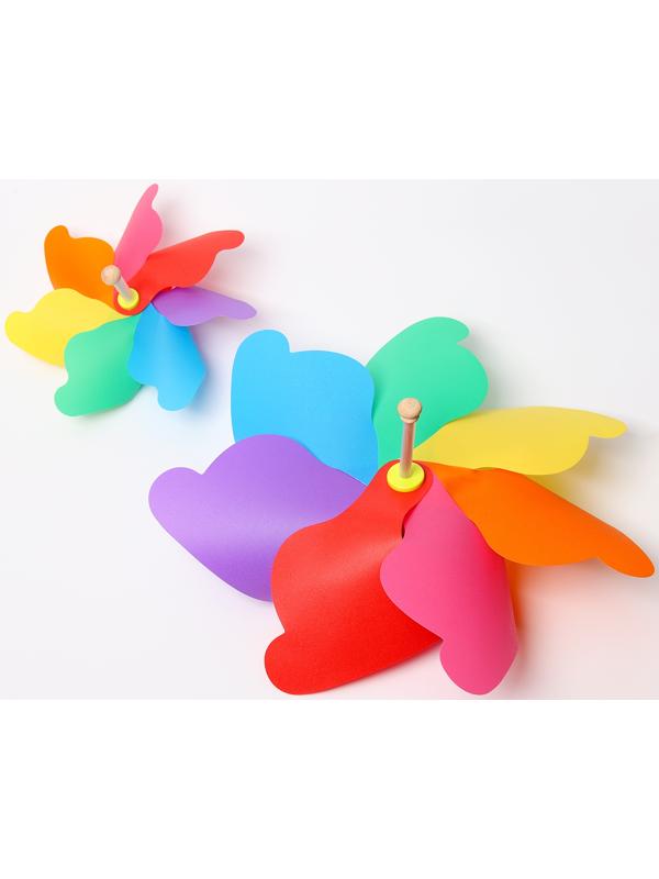 Ветерок «Ураган» на деревянной палочке