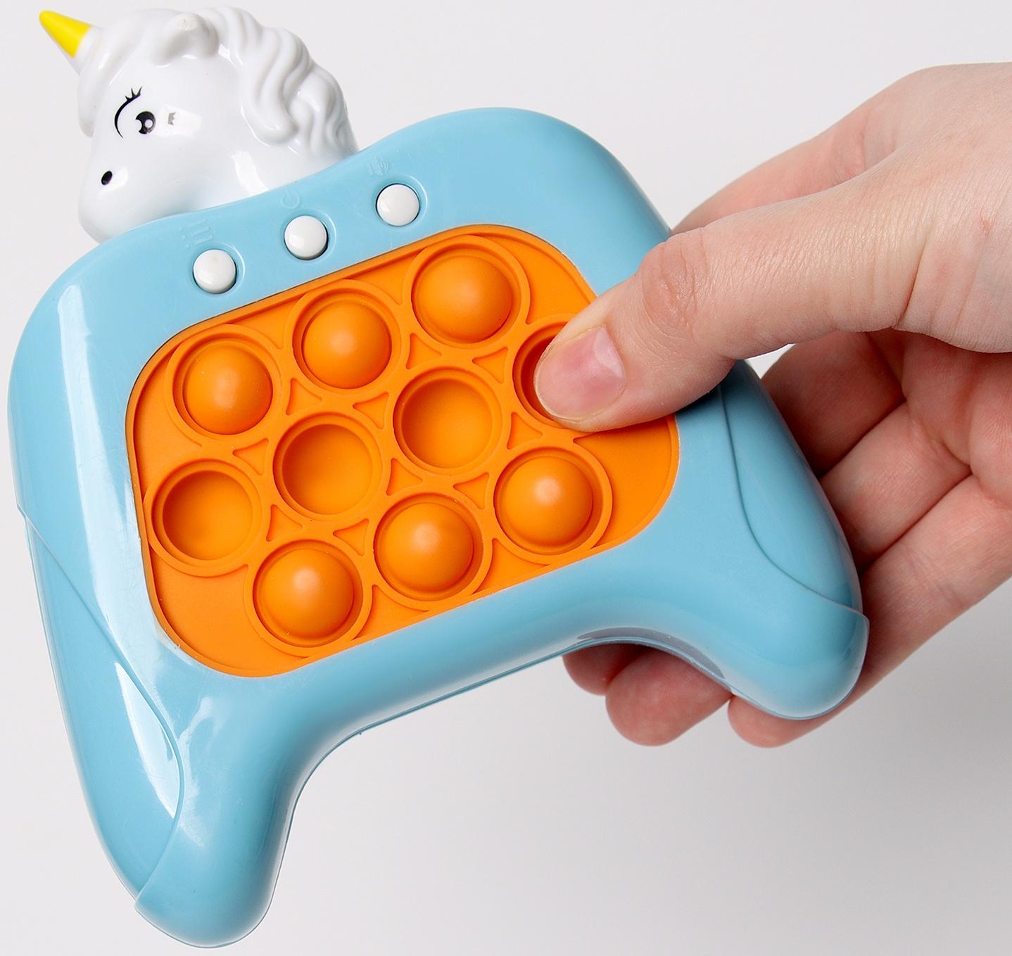 Развивающая игрушка «Единорог», свет, звук, виды МИКС