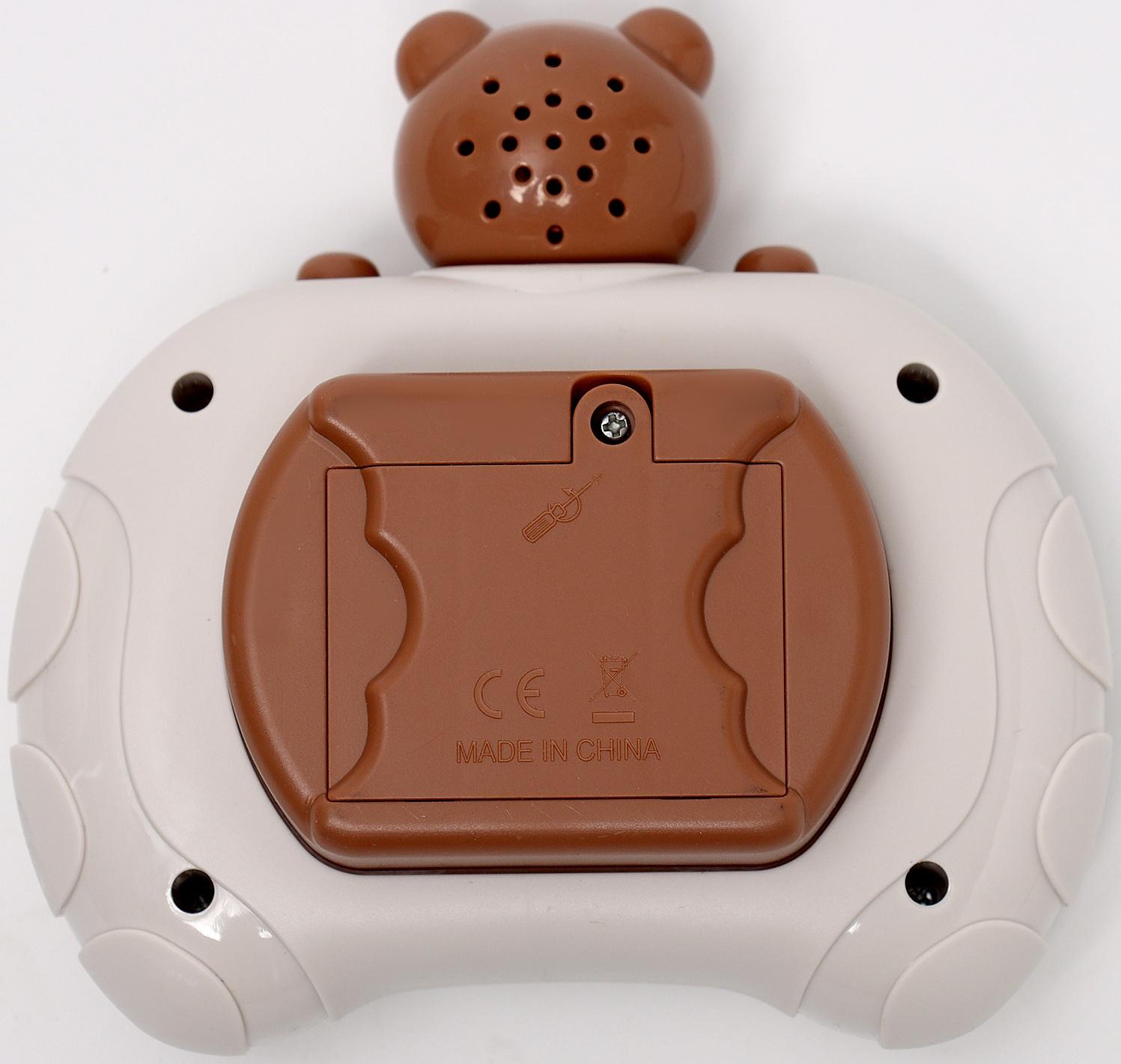 Развивающая игрушка «Мишка», свет, звук, виды МИКС