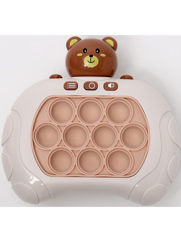 Развивающая игрушка «Мишка», свет, звук, виды МИКС