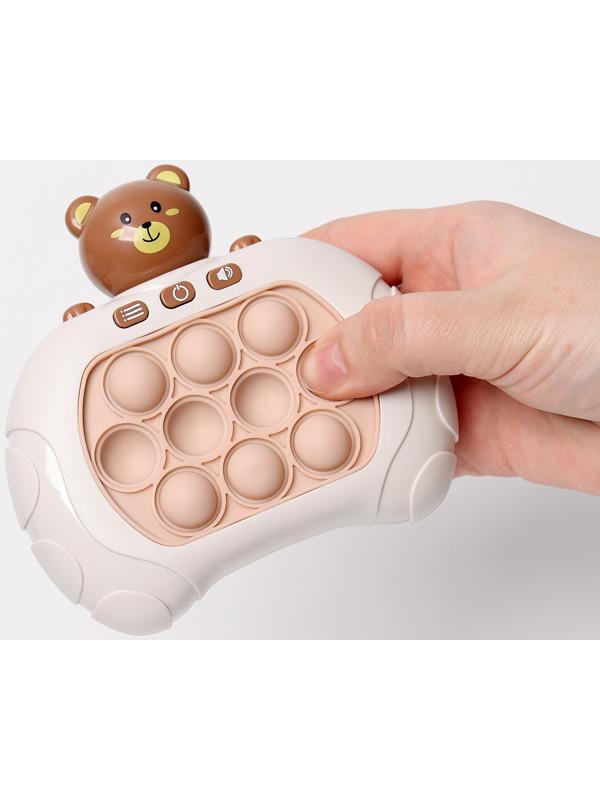 Развивающая игрушка «Мишка», свет, звук, виды МИКС