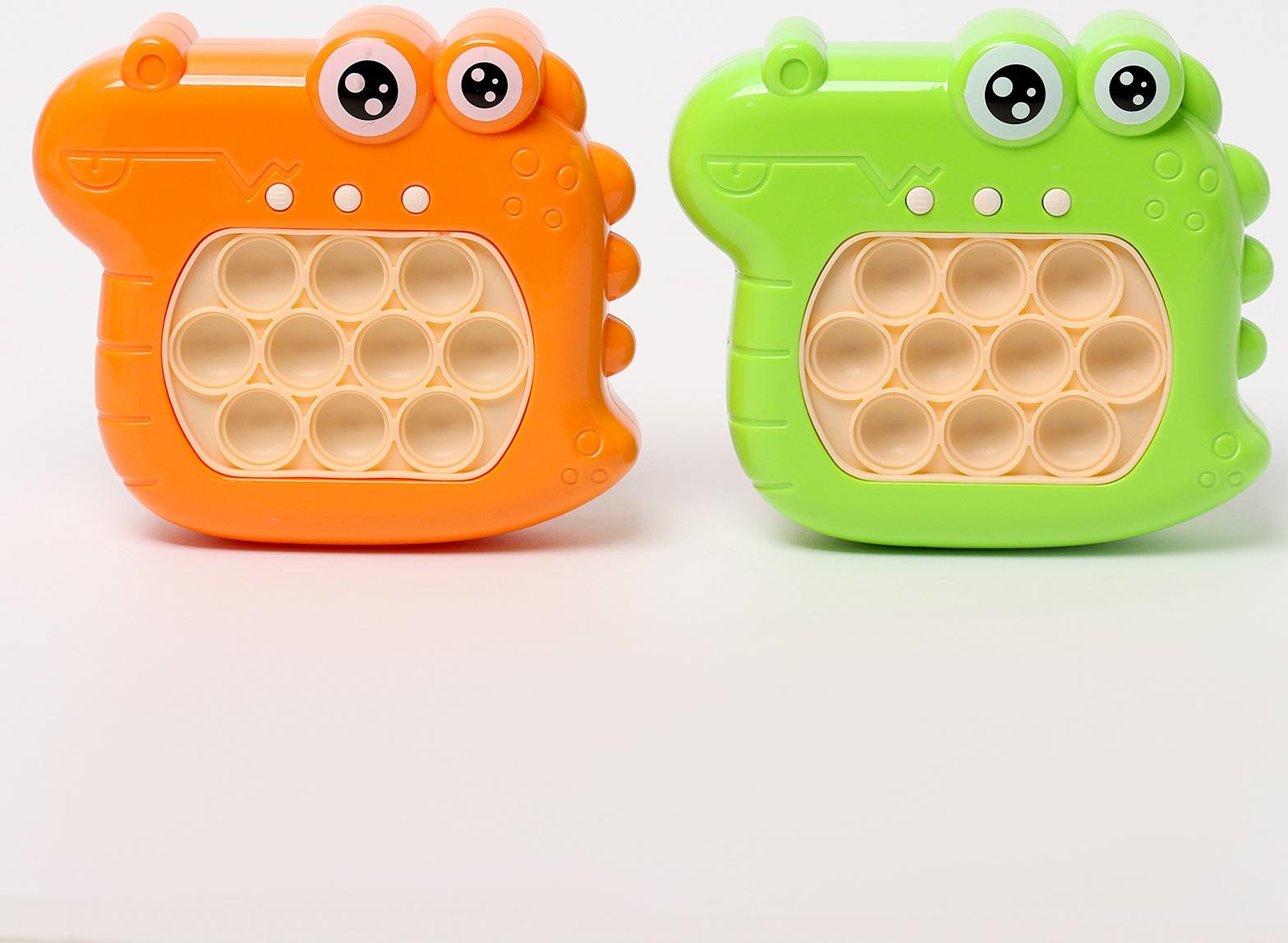 Развивающая игрушка «Крокодил» с подвесом, свет, звук, виды МИКС